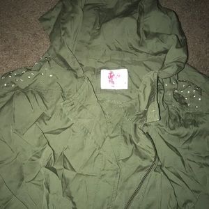 Justice Jacket olive green